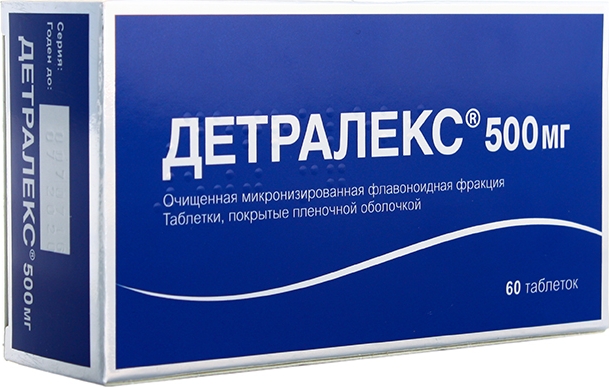Детралекс: инструкция, состав, показания, действие, отзывы и цены