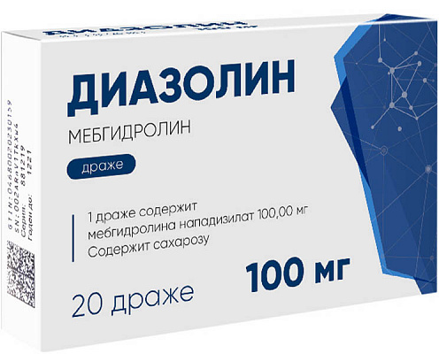 Диазолин: инструкция, состав, показания, действие, отзывы и цены