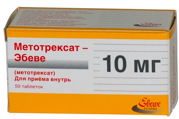 Метотрексат-Эбеве: состав, эффект, показания, побочные эффекты и инструкция