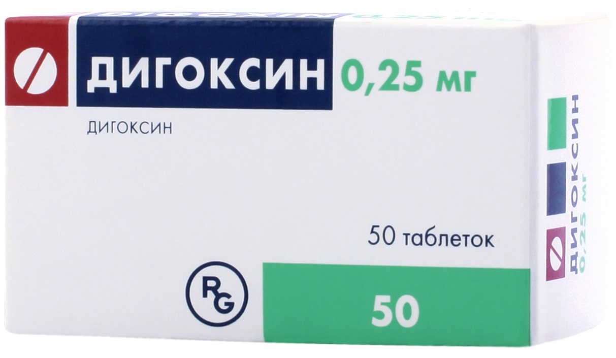 Дигоксин: инструкция, показания, побочные эффекты и цены