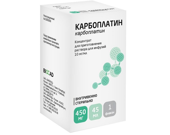 Карбоплатин: инструкция, показания, противопоказания и цены
