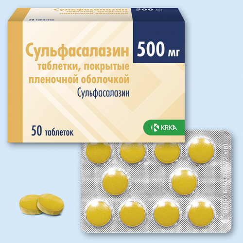 Сульфасалазин: инструкция, состав, показания, действие, отзывы и цены