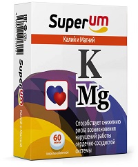 superum калий и магний