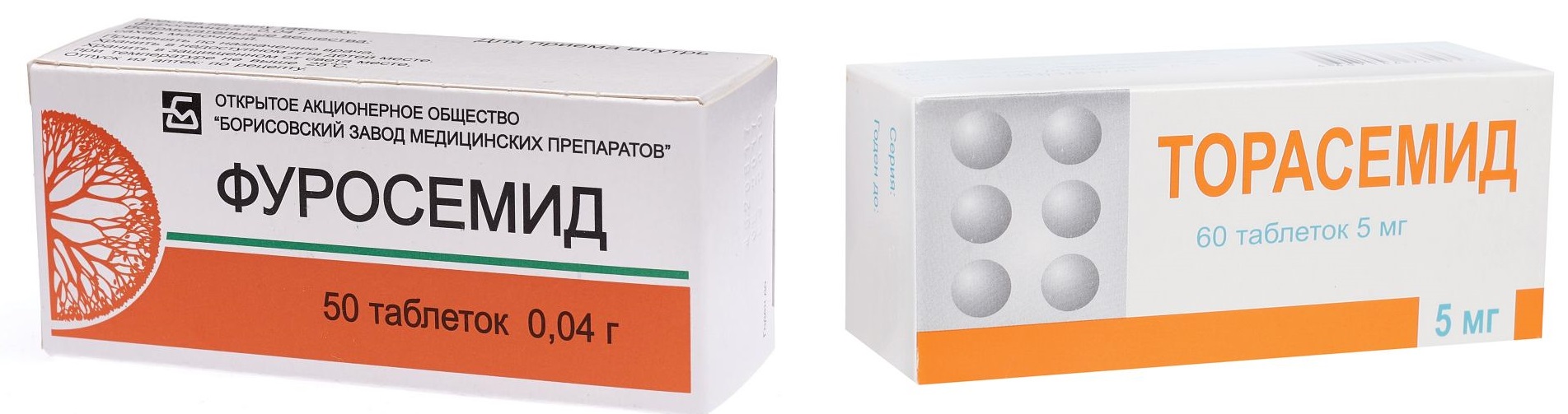 Фуросемид или Торасемид